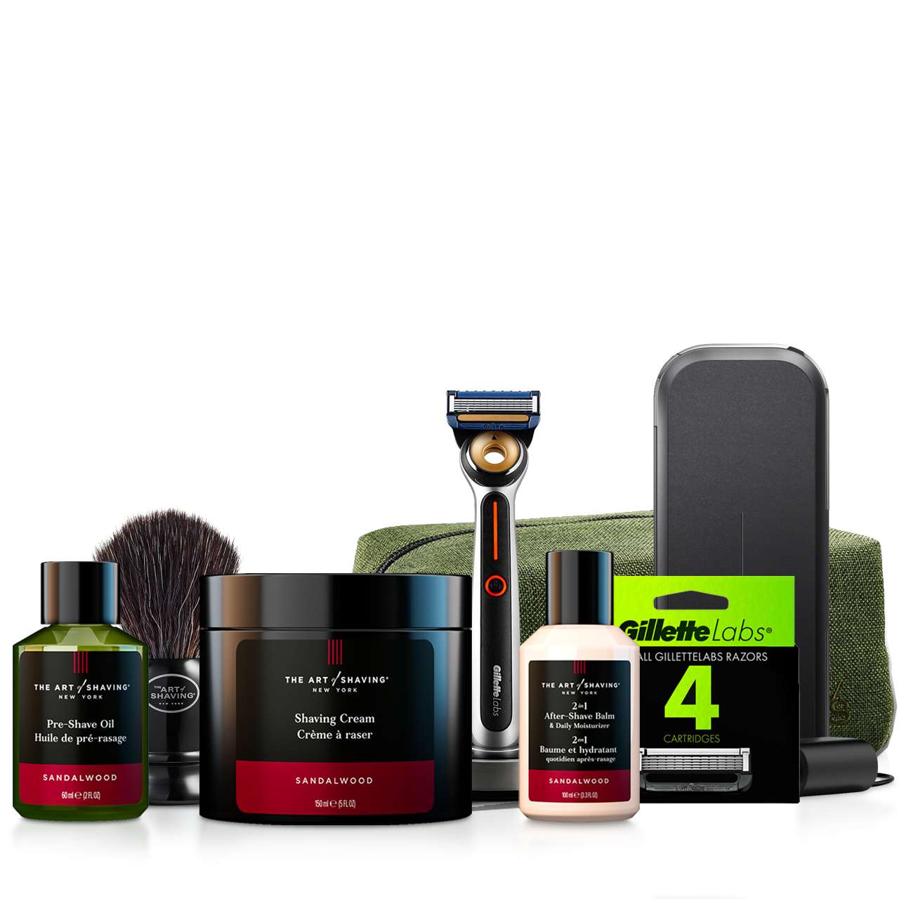 The Master Barber Deluxe Kit - Sandalwood - Image 1