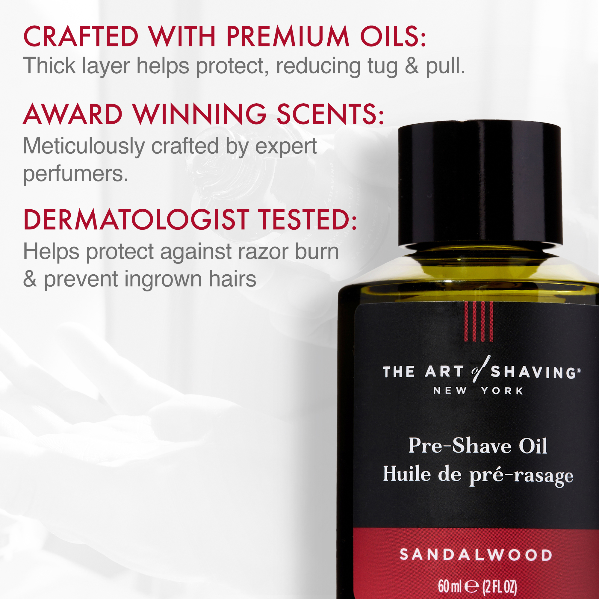 Sandalwood Pre-Shave Oil 8 oz - Image 2