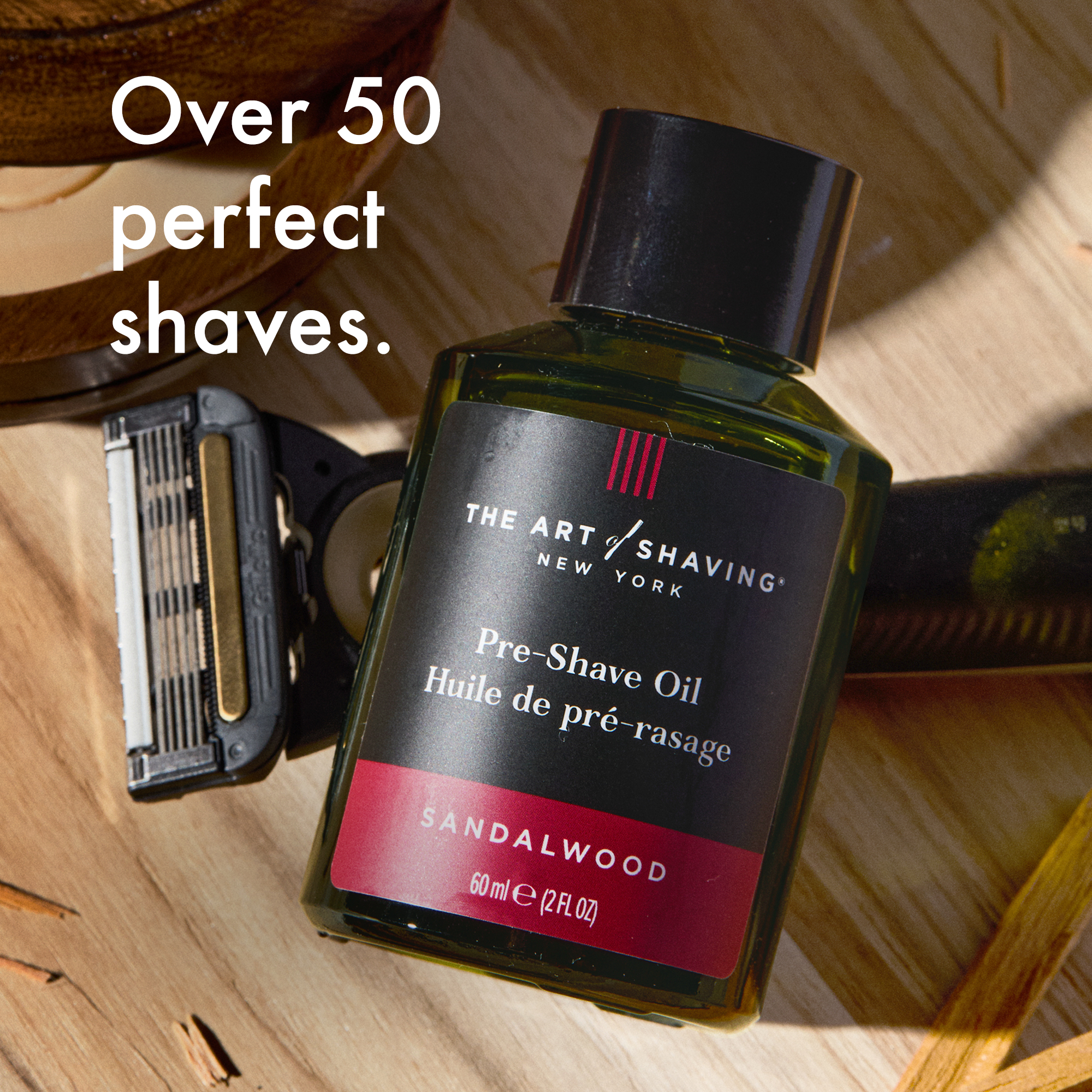 Sandalwood Pre-Shave Oil 8 oz - Image 4