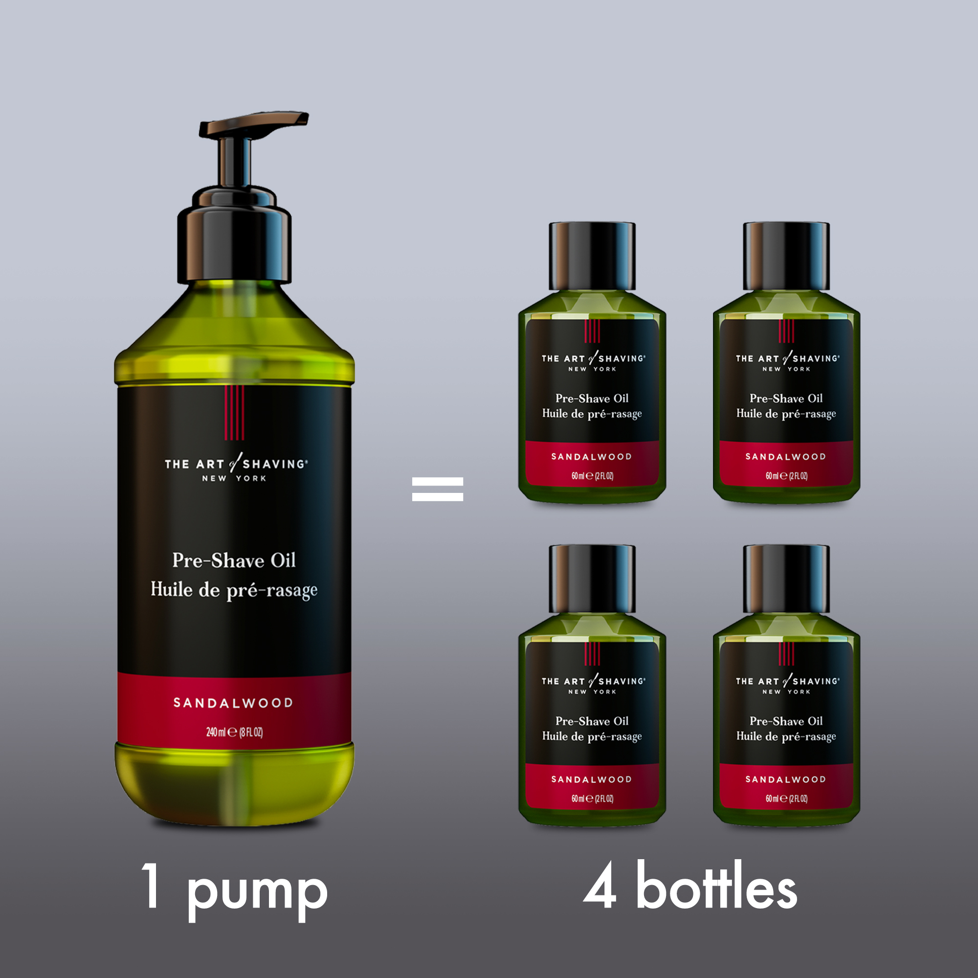 Sandalwood Pre-Shave Oil 8 oz - Image 4