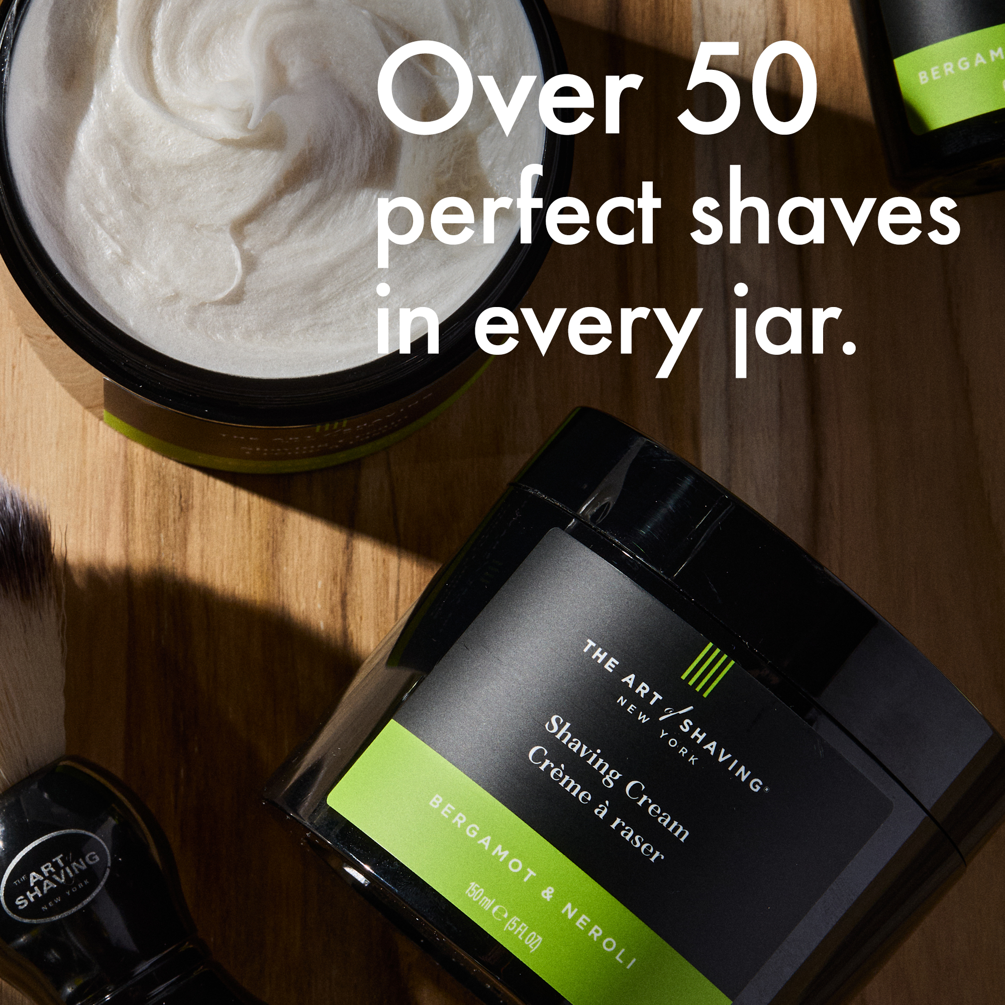 Bergamot & Neroli Shaving Cream 5 oz - Image 4