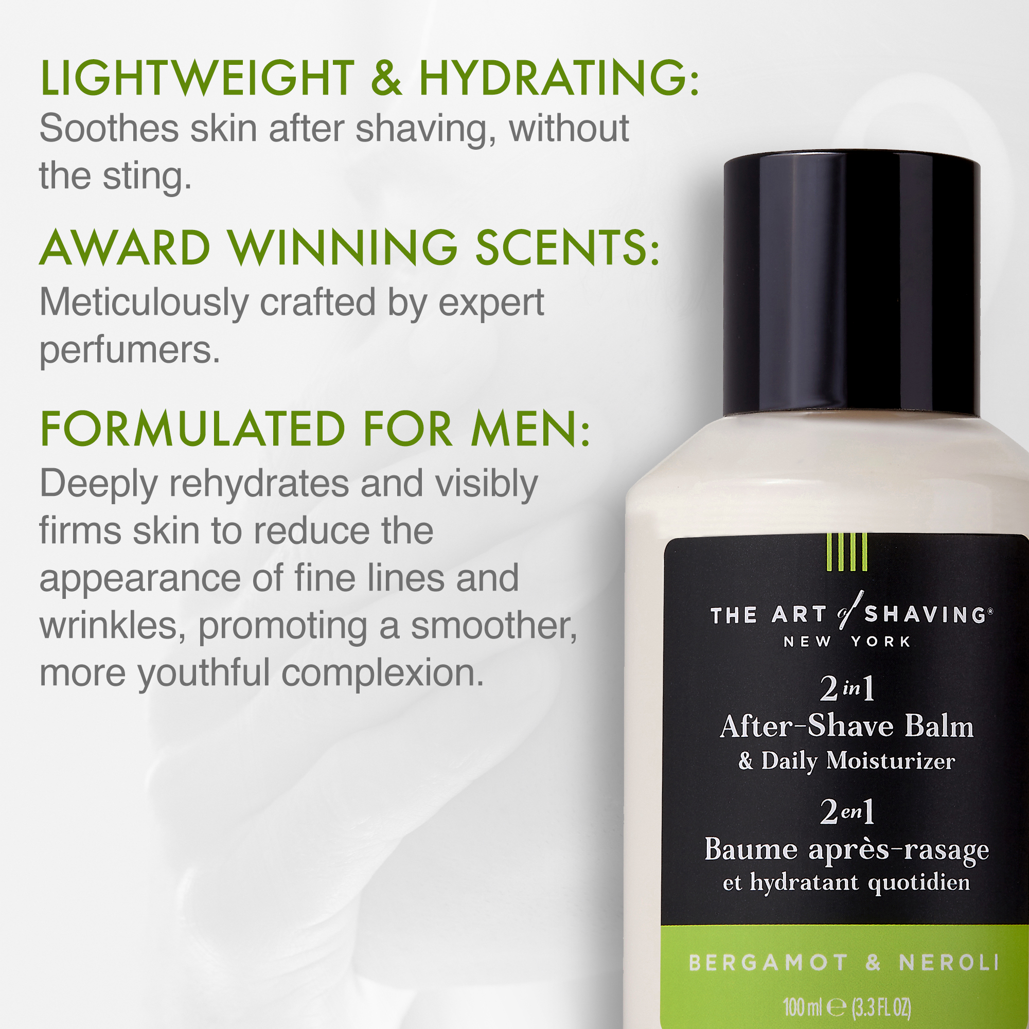 Bergamot & Neroli After Shave Balm Moisturizer - Image 2