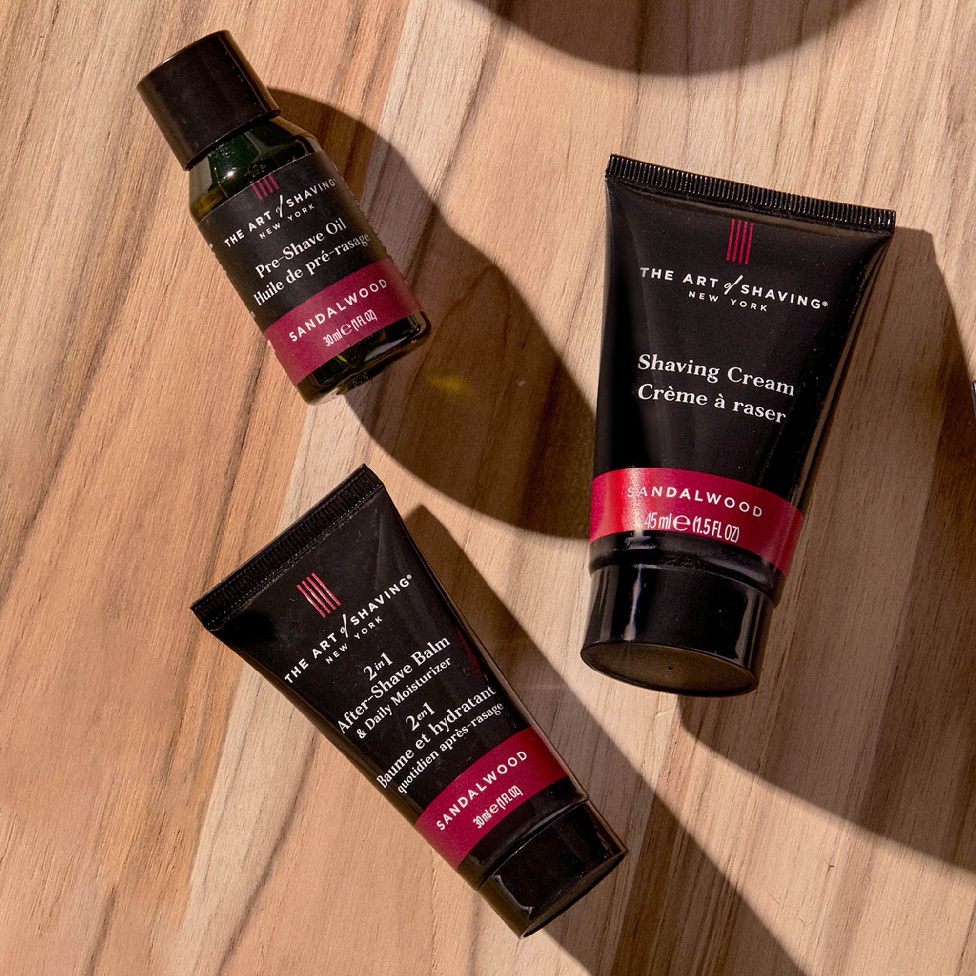 The Perfect Shave Sampler - Sandalwood - Image 2