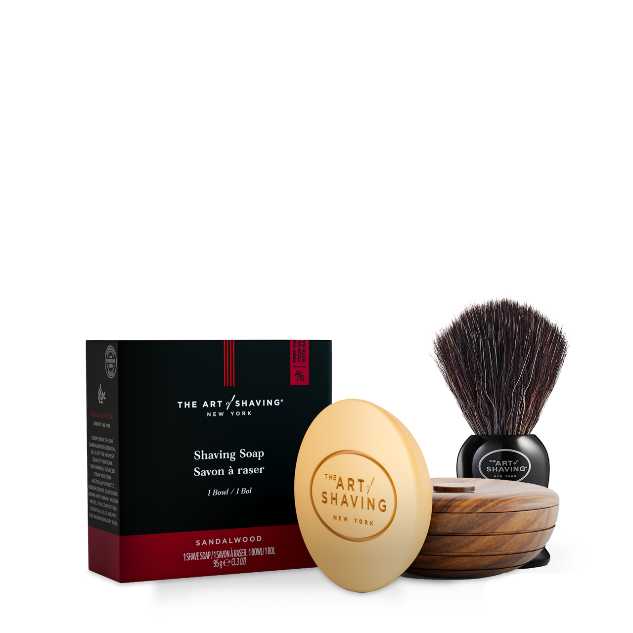 Black Brush Stand