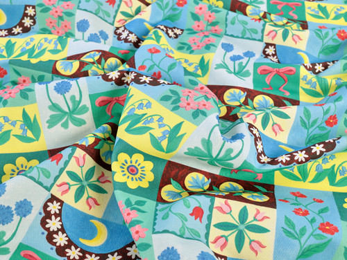 Wholesale Dressmaking Fabric | Maria Denim - Azure | Fabric Godmother