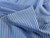 Dressmaking Fabric | Oscar Stripe Cotton Poplin - Sky Blue | Fabric Godmother