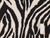 Wholesale Dress Fabric | Zebra Print Denim - Black | Fabric Godmother