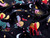 Wholesale Dress Fabric | Stardust Viscose Twill - Black | Fabric Godmother