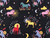 Wholesale Dressmaking Fabric | Stardust Stretch Denim - Black | Fabric Godmother