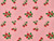 Wholesale Dressmaking Fabric | Strawberry Fayre Viscose & Linen - Pink | Fabric Godmother