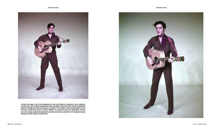 Elvis: 'The Movies' large Hardback Book (Alan Hanson and Erik Lorentzen).