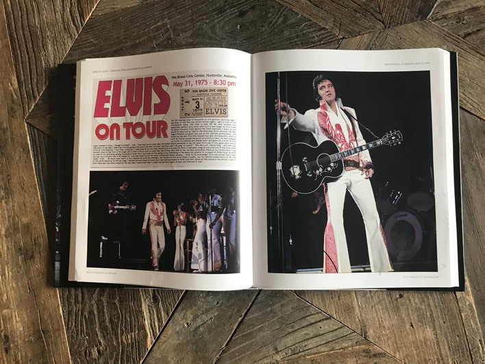 'Strictly Elvis': 1973-1974-1975: Through The Lens Of Keith Alverson Hardcover Book.
