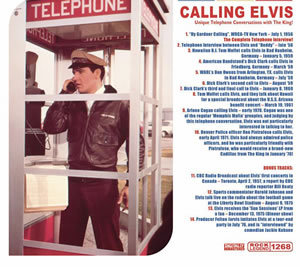 Calling Elvis - Back Cover