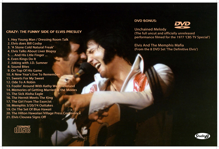 The Elvis I Knew by Charlie Hodge DVD + FREE CD Disc (Elvis Presley),