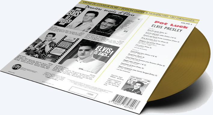 'Pot Luck' for 'Record Store Day' release on golden vinyl.