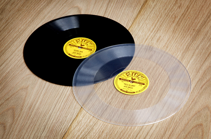 Elvis Sun 78rpm Vinyl Special Releases.