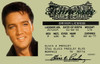 Elvis Presley Driver License ID Card