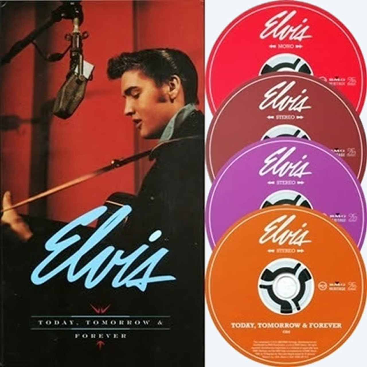 Elvis 'Today, Tomorrow And Forever' 4 CD Set - ElvisPresleyShop.com