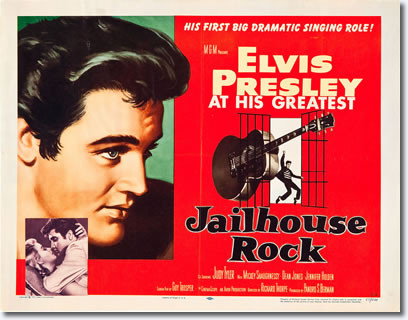 Elvis: Jailhouse Rock Tin Sign | 15cm x 21cm (Elvis Presley
