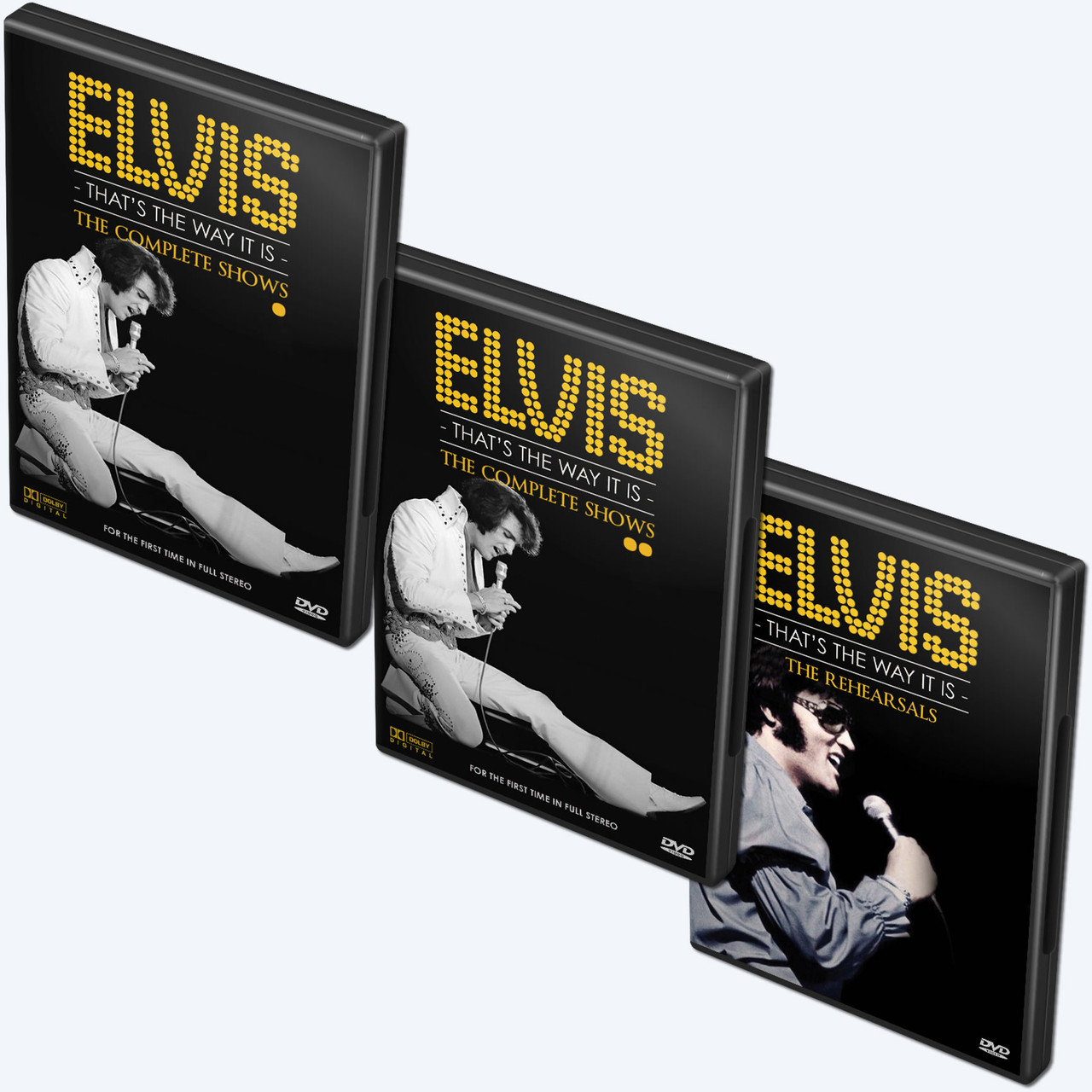 Elvis: That's the Way It Is  The Complete Shows 4 DVD Set (with
