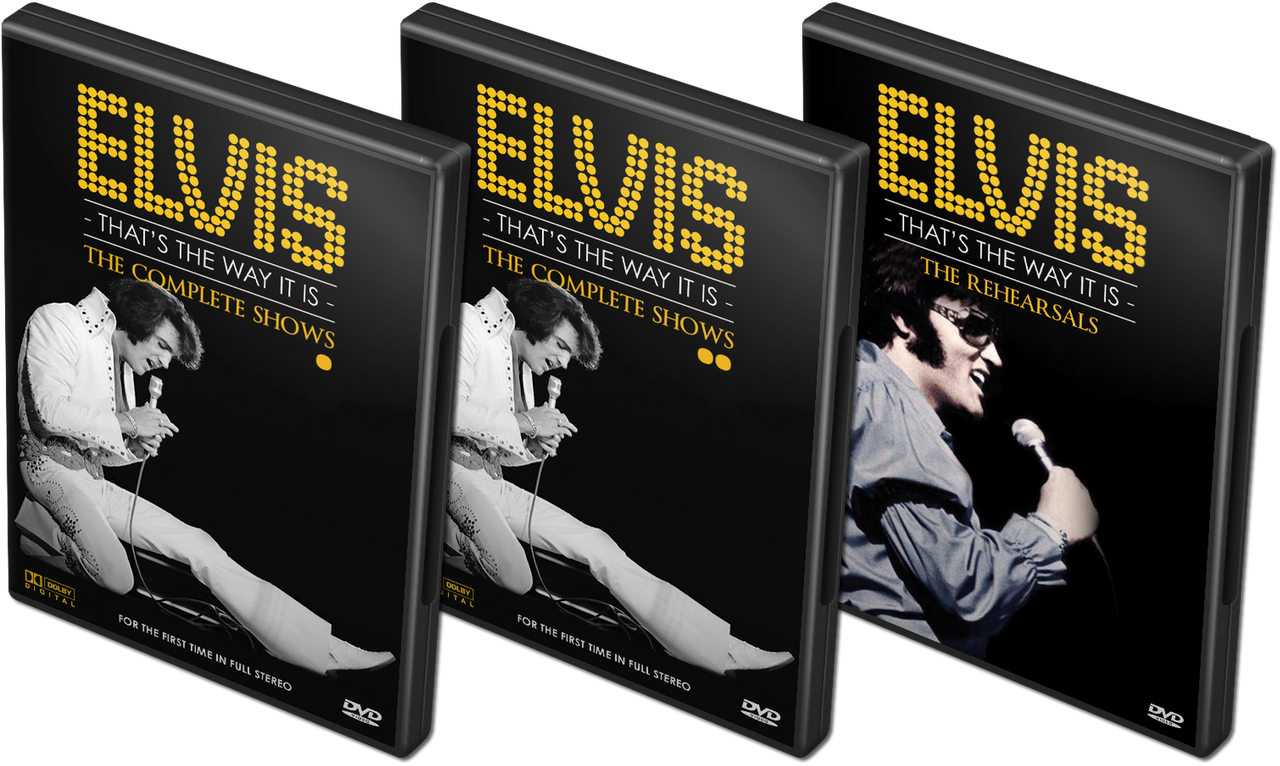 Elvis: That's the Way It Is | The Complete Shows 4 DVD Set (with The  Rehearsals 2 DVD Set) (Elvis Presley)