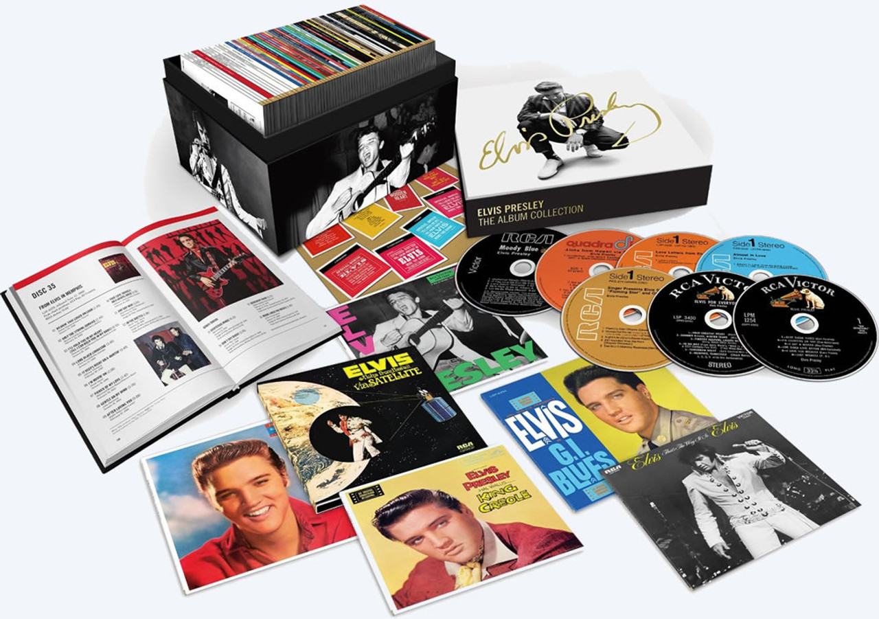 Elvis Presley: The RCA Album Collection 60 CD + Book Deluxe Box