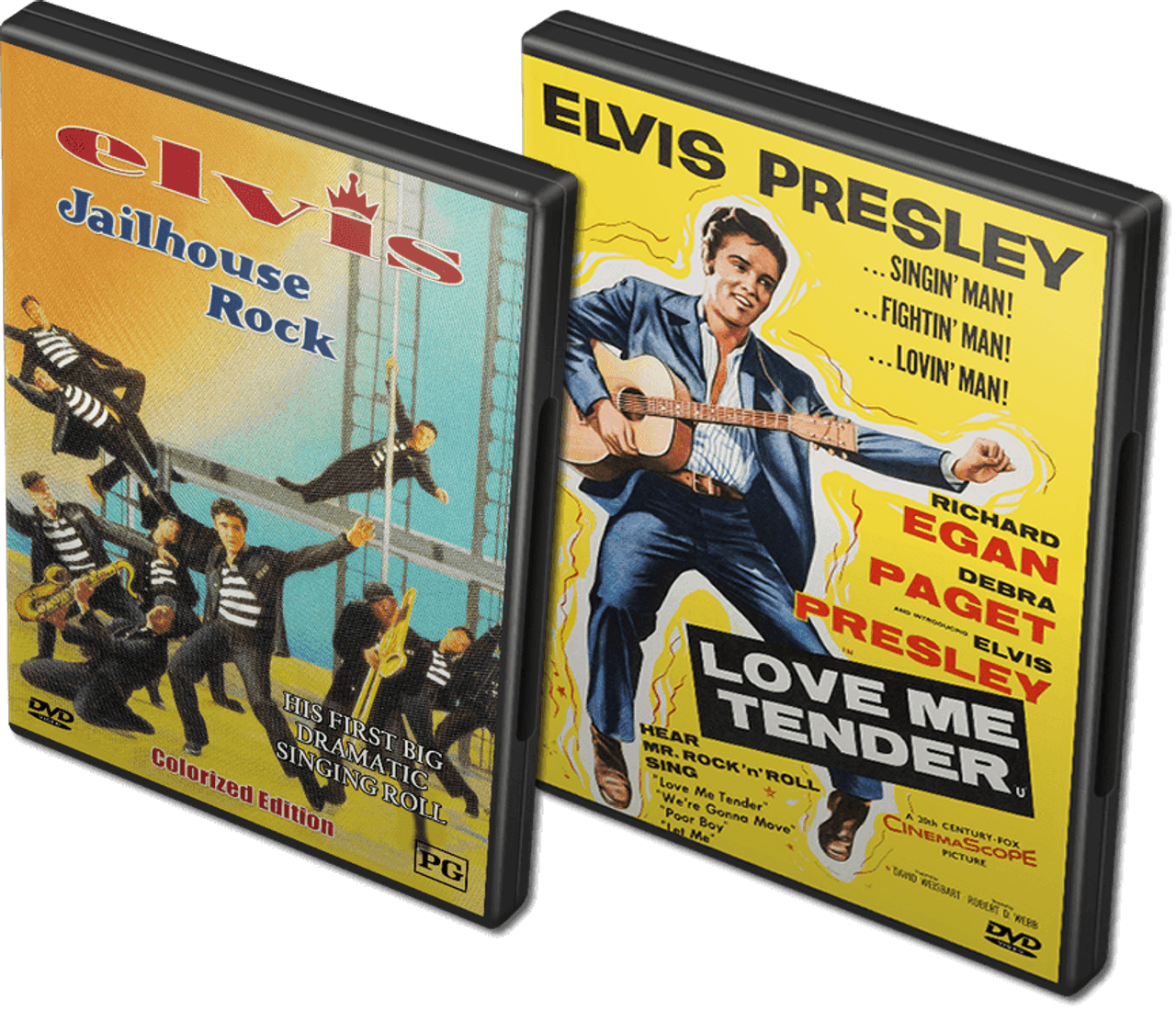 Edition　Jailhouse　Colorized　Tender　Me　Rock　Love　and　Elvis:　Presley)　DVDs　(Elvis