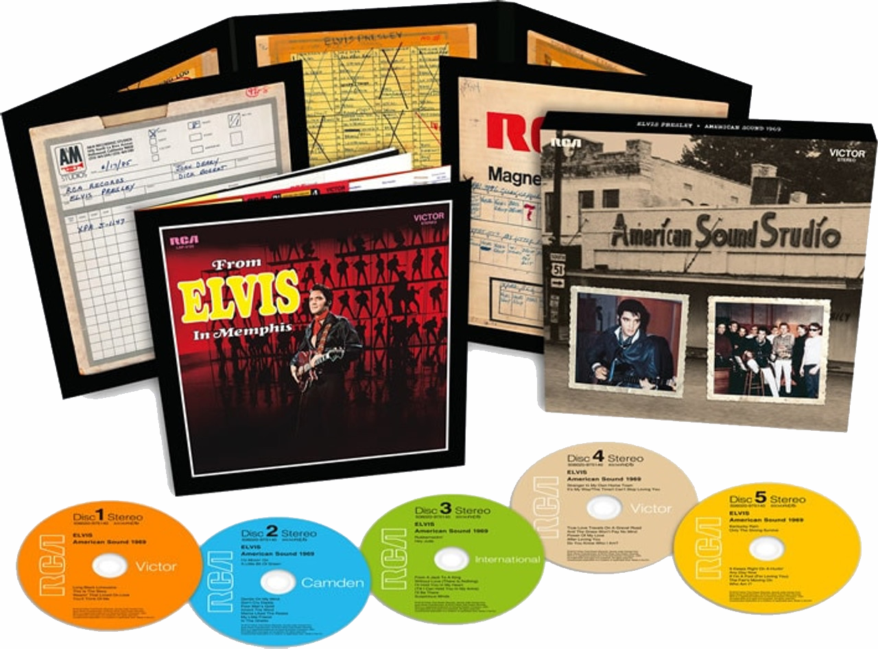 エルヴィスプレスリー【FTDアメリカンサウンド1969】5CDBOX Elvis: American Sound 1969 Sessions 5 CD Boxset from FTD