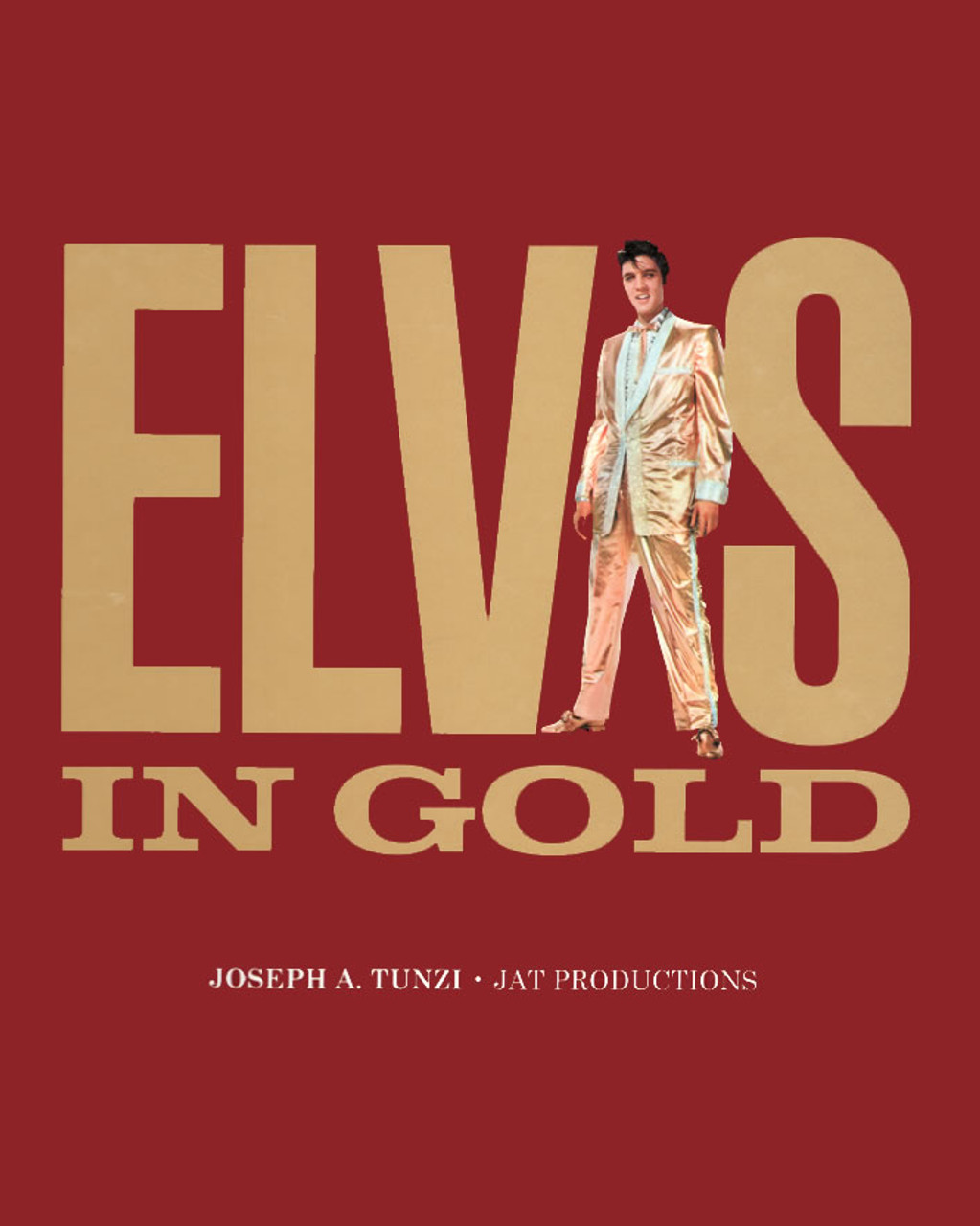 Elvis In Gold Hardcover Book | JAT Publishing (Elvis Presley