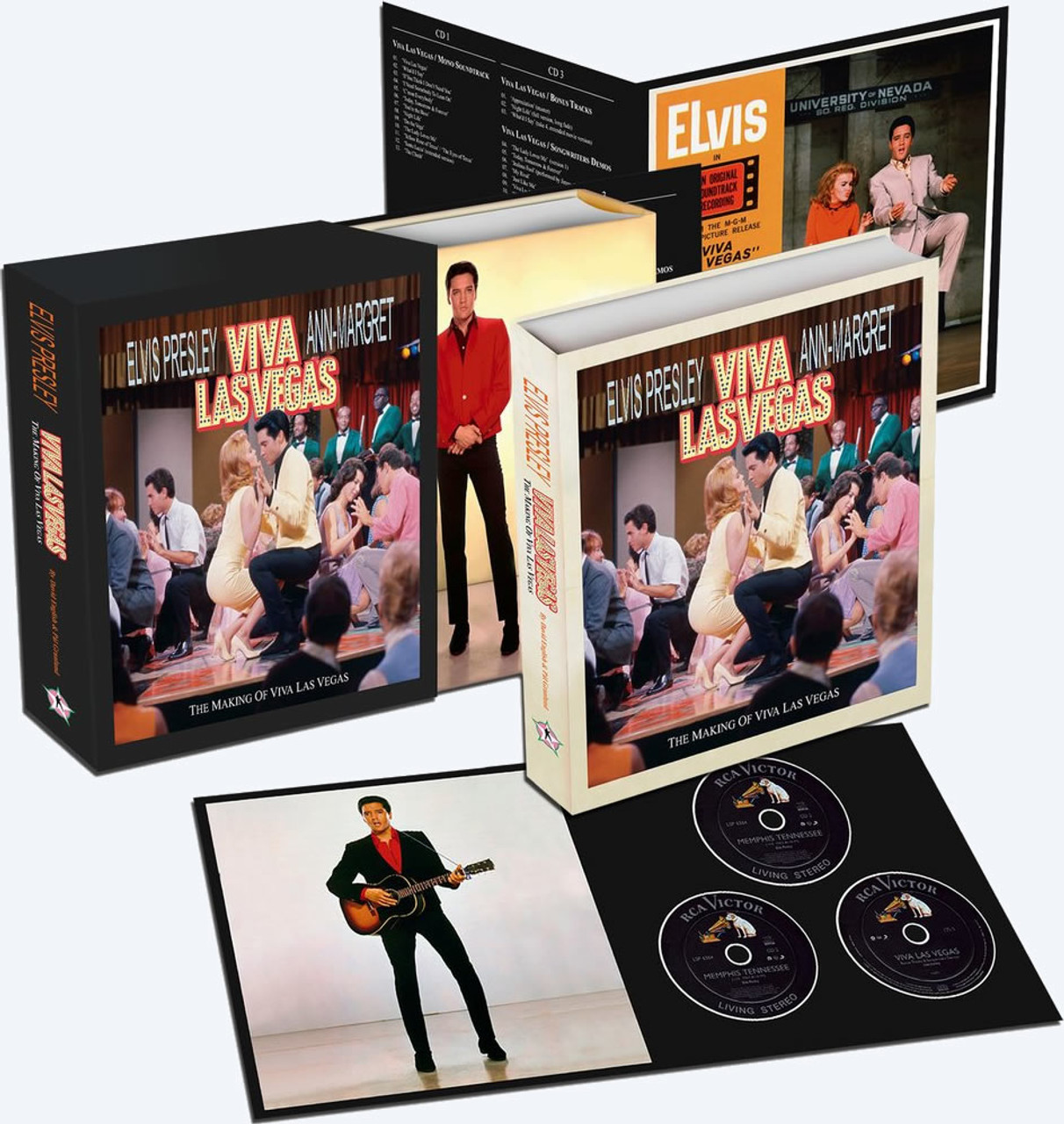 Elvis: The Making of Viva Las Vegas Deluxe Hardcover Book