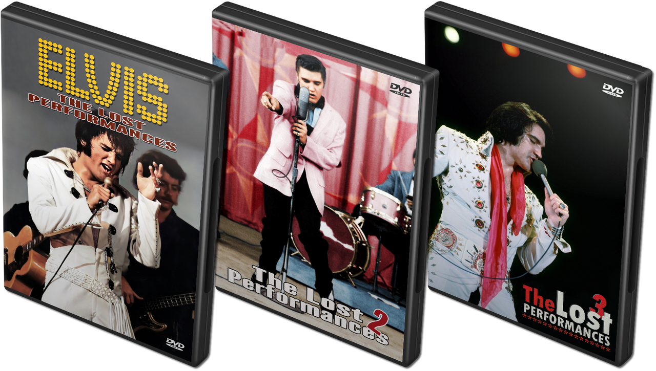 Elvis: The Lost Performances 1, 2 and 3 DVDs (Elvis Presley) -  ElvisPresleyShop.com
