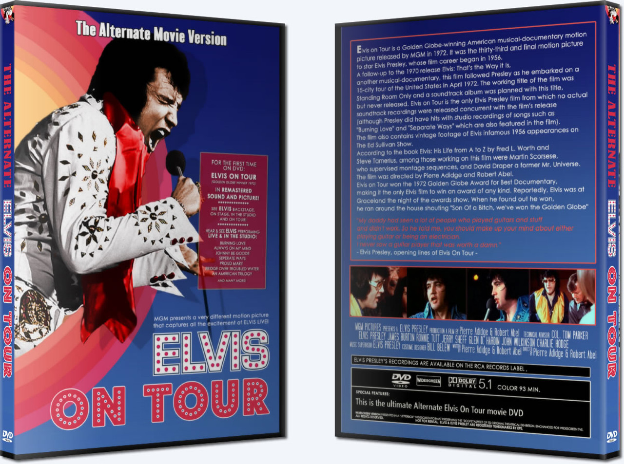 (未使用･未開封品)Elvis on Tour [DVD] Elvis on Tour (DVD, 1972) for sale online | eBay