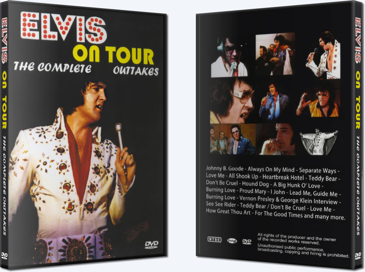 Elvis On Tour | The Complete Outtakes DVD (Elvis Presley