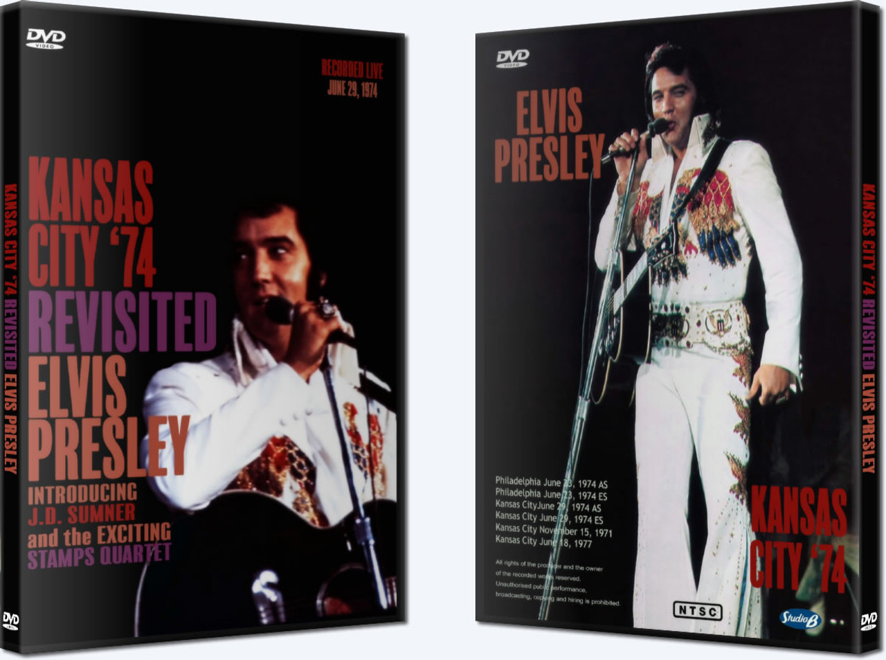 Elvis: Kansas City Revisited (8mm-Film) DVD | Elvis Presley June 29, 1974