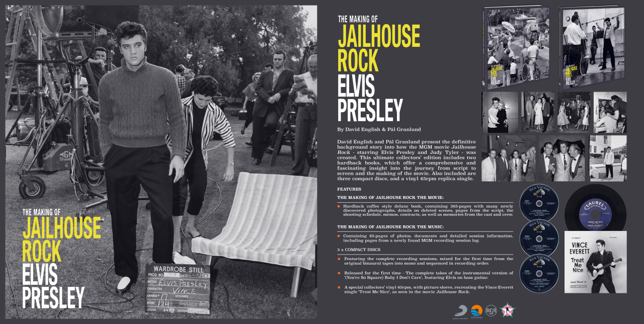 Elvis: The Making Of Jailhouse Rock Double Book & 3 CD Set from FTD (Elvis  Presley)