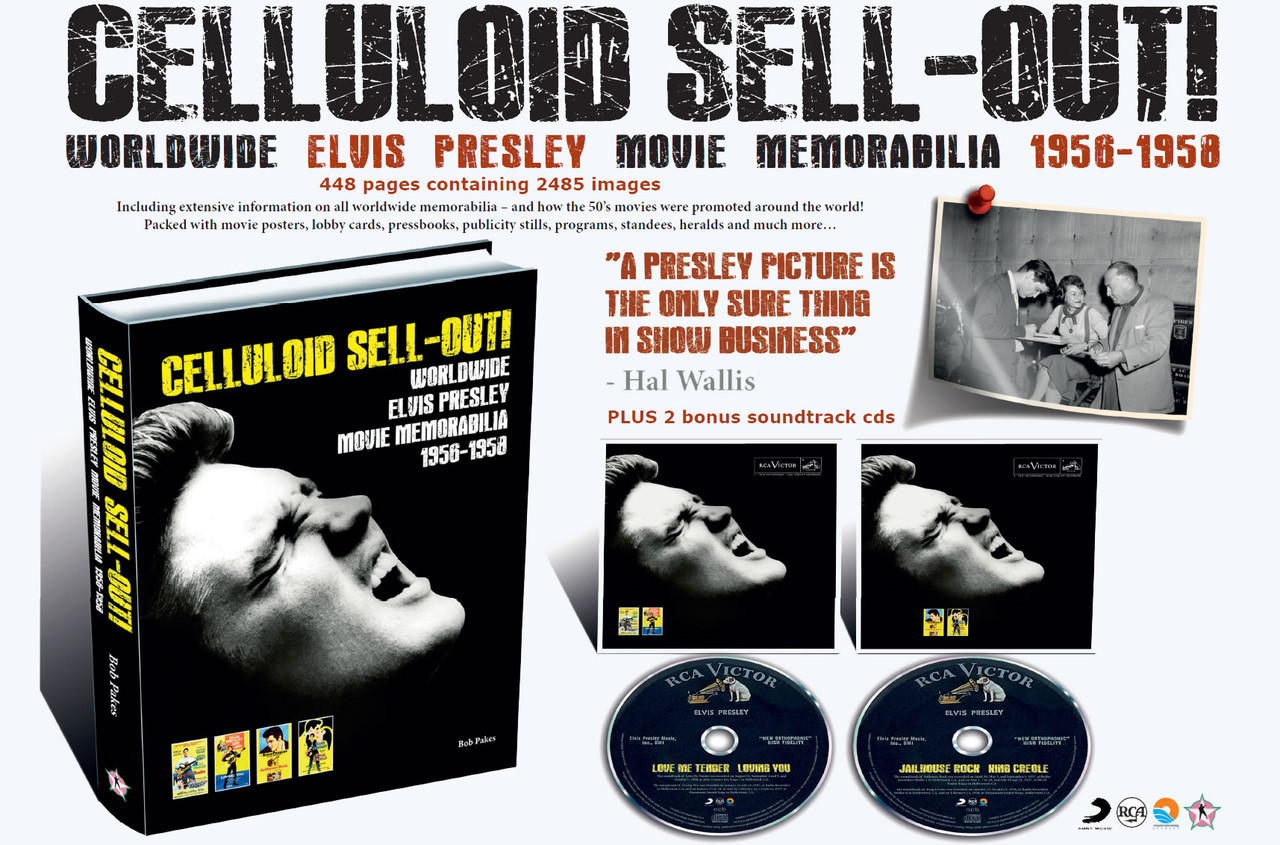 Elvis Celluloid Sell-out Hardcover Book and 2 CD Set