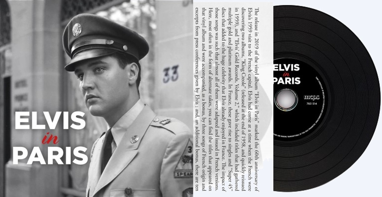 Elvis: Elvis In Paris CD (Mini LP Style Presentation) (Elvis Presley)