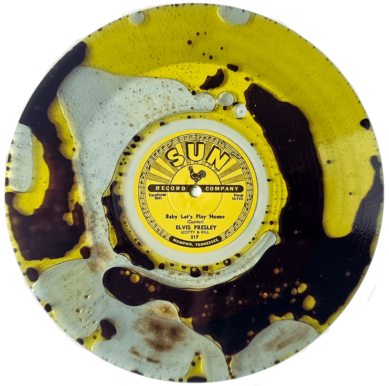 Elvis 'Sun 210' Good Rockin' Tonight 78 RPM 10
