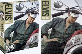 Elvis Presley Bike 1000 Piece Jigsaw Puzzle