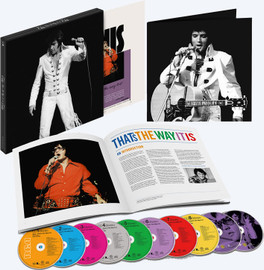 Elvis : That's The Way It Is 8 CD + 2 DVD + Book DELUXE Box Set (Elvis Presley)