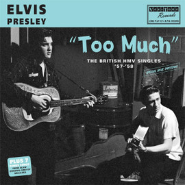 Too Much : The British HMV Singles '57-'58 Vinyl LPs (blue vinyl edition)