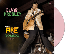 PINK | Elvis On Fire In Toledo 1956 7" gatefold 45rpm EP + CD (Unreleased Live 50s) from MRS