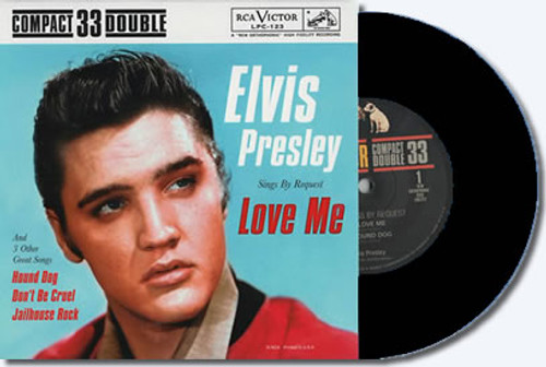 Elvis Presley Sings By Request, Love Me and Three Other Great Songs 45RPM Vinyl 'EP' : BLACK