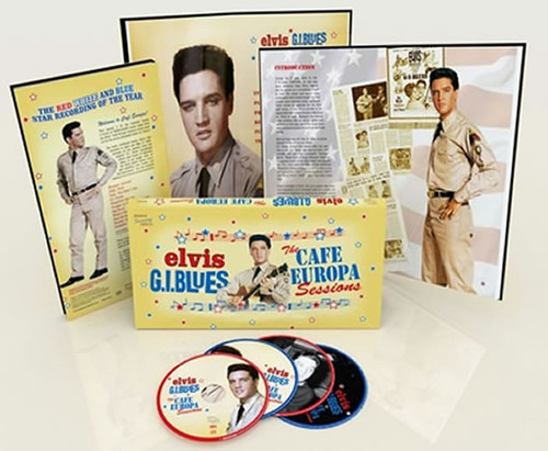 Elvis G.I. Blues : The Cafe Europa Sessions 4 CD Deluxe Box Set (Elvis Presley)