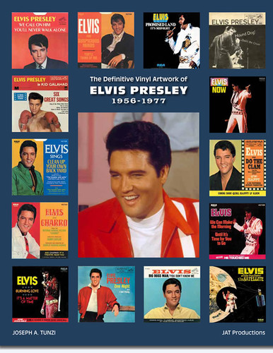 The Definitive Vinyl Artwork of Elvis Presley 1956-1977 Hardcover Book