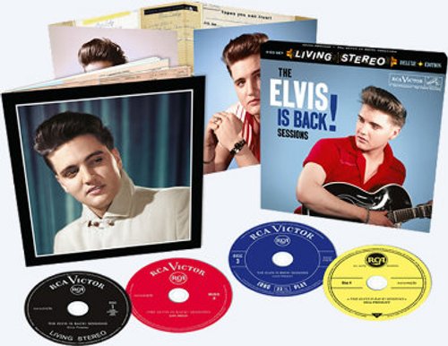 The Elvis Is Back Sessions 4-CD Set from FTD (Elvis Presley)