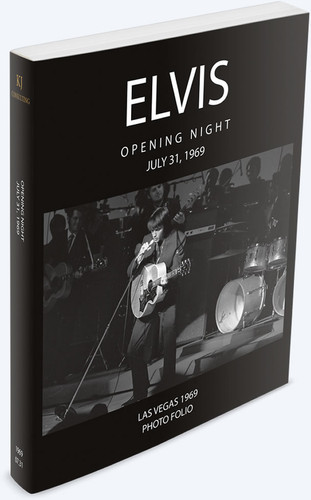 Elvis: Opening Night Las Vegas July 31, 1969 Book | Elvis Presley