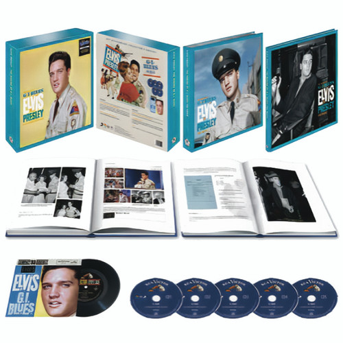 Elvis Presley | The Making of G.I. Blues 2 x Hardback Books with 5 CDs from FTD Elvis Presley | The Making of G.I. Blues 2 x Hardback Books with 5 CDs from FTD