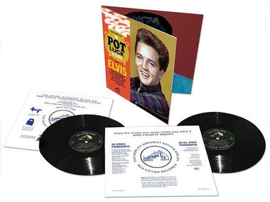 エルビスプレスリー⭐︎Pot Luck with Elvis LP Elvis Presley - Pot Luck With Elvis + For Lp Fans Only + 4