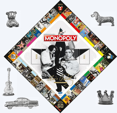 Elvis Presley Monopoly Game - ElvisPresleyShop.com